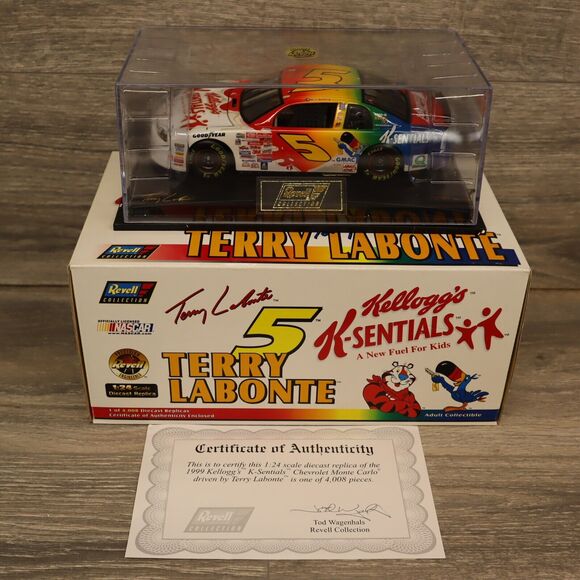 TERRY LABONTE 1999 KELLOGG'S K-SENTIALS #5 REVELL COLLECTION 1:24 CHEVY 1/4008 - Picture 8 of 12